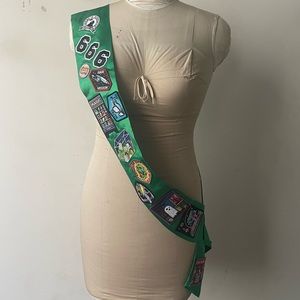 Ghoul Scout costume sash